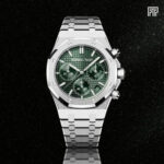 Audemars Piguet Royal Oak Green Dial Stainless Steel Timepiece