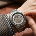 Emporio Armani Automatic Skeleton Dial Stainless Steel Watch for Men