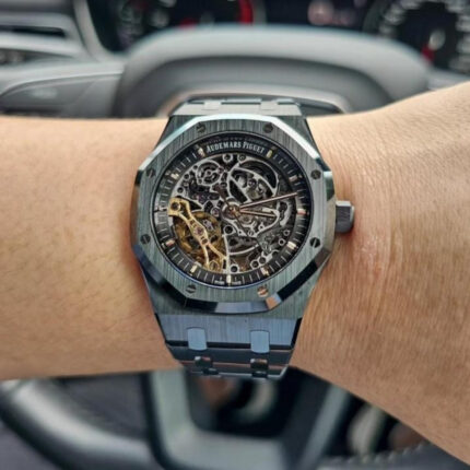 Audemars Piguet Royal Oak Skeleton Automatic Black Luxury Watch
