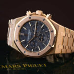 Royal Oak Chronograph Black Dial Rose Gold Luxury Timepiece