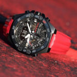 Honda Racing Casio Edifice Sports Chronograph Watch with Red Strap