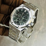 Audemars Piguet Royal Oak Chronograph Green Dial Stainless Steel Watch