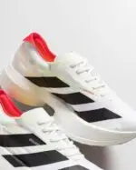 Adidass Adizero Adios Pro 4 White Red men’s sports footwear