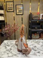 Michael Kors MK Brown Monogram Tote