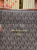 Michael Kors Sullivan Logo Tote Bag Brown for Women | MK Designer Shoulder Tote with Dust Bag. - Image 4
