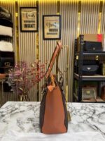 Michael Kors Sullivan Logo Tote Bag Brown for Women | MK Designer Shoulder Tote with Dust Bag. - Image 5