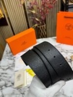 Luxury designer style belt combo premium quality with og box, carry bag, dust bag, card & bill – fashion leather waist belt set - Image 3