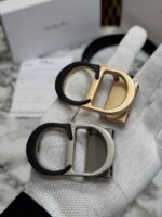 Christian dior belt combo premium quality with og box & carry bag – luxury designer style leather belt set - Image 6