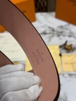 Vuitton Belt Combo Premium Quality with OG Box & Carry Bag – Luxury Designer Style Leather Belt Set for Men. - Image 9