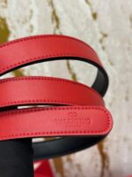 Valentino Garavani V-Shaped Premium Belt with Box, Dust Bag & Carry Bag – Luxury Designer Style Belt for Men - Image 6