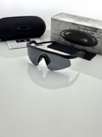 Lightweight black patterned sunglasses for travel