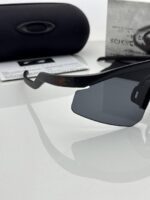Comfortable black lens sunglasses with unique pattern