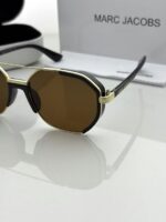Fashionable golden brown outdoor eyewear