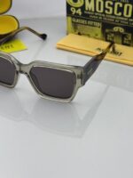 Sleek grey outdoor eyewear with comfort fit