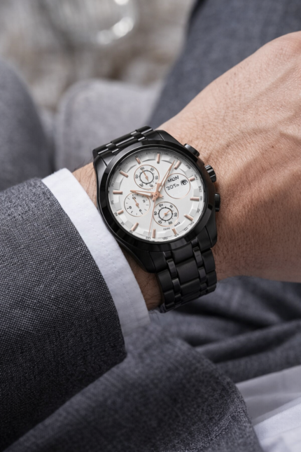 Tissot Couturier Semi Japan Chronograph Watch for Men