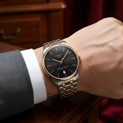 Tissot Chemin Des Tourelles, Tissot automatic watch, Tissot men watch