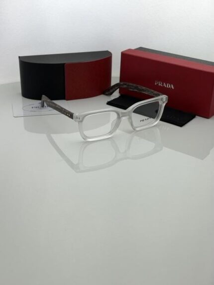 Transparent frame sunglasses with clear tinted lenses