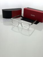 Clear lens fashion eyewear modern minimalist