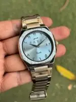 SABR Men Quartz Watch side angle with crown detail