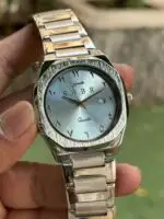 SABR Men Quartz Watch stainless steel strap detail