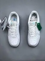 Nike Air Force 1 Light Armoury Blue Sneakers close up detail