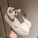 Nike Air Force 1 Beige Brown Sneakers