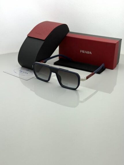 Lightweight blue-black glasses frame for daily wear