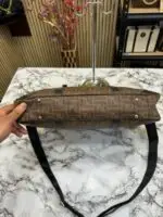 Professional brown office laptop bag with premium design