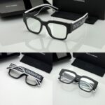 Stylish black and grey UV protection eyewear