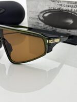 Green-Brown Full-Rim Rectangle Eyeglasses Frame – Stylish Everyday Optical Spectacles - Image 3