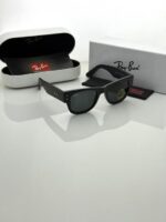 Matte Black Full-Rim Mega Wayfarer Eyeglasses Frame – Stylish Optical Glasses - Image 4