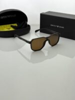 Brown Full-Rim Rectangle Eyeglasses Frame – Classic Everyday Optical Glasses - Image 5