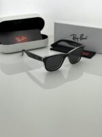 Lightweight transparent black UV protection eyewear