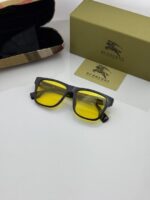 Yellow Full-Rim Rectangle Eyeglasses/Sunglasses Frame – Stylish Optical & UV Protection - Image 5
