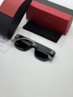 Black Full-Rim Rectangle Eyeglasses Frame – Classic Everyday Optical Glasses - Image 6