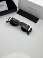 Gold-Black Full-Rim Rectangle Eyeglasses Frame – Stylish Optical Spectacles - Image 5