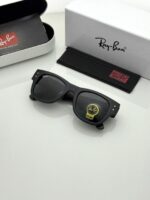 Matte Black Full-Rim Mega Wayfarer Eyeglasses Frame – Stylish Optical Glasses - Image 6