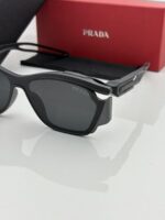 Black Full-Rim Rectangle Eyeglasses Frame – Lightweight Optical Glasses - Image 7