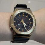 Casio G-Shock GBM-2100CX-9A Gold Bezel Tough Solar Bluetooth Watch