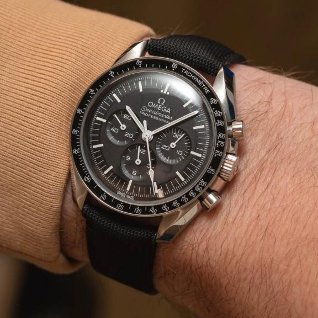Omega Speedmaster Chronograph Black Dial Watch