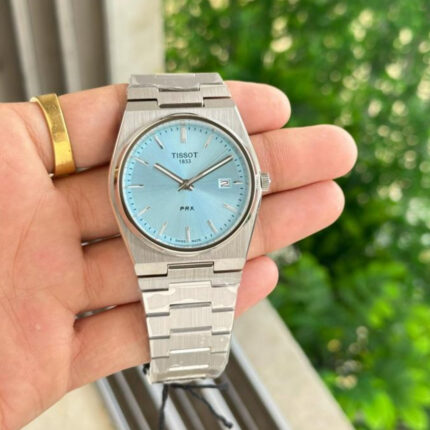 Tissot 1853 PRX Ice Blue Dial Stainless Steel Men’s Watch