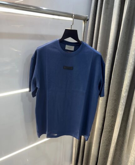 Essential Fear of God Blue T-Shirt for Men – Premium Streetwear Casual Tee