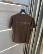 Fear of God Essential Brown T-Shirt – Premium Streetwear Tee for Men - Image 2