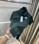 Karl Lagerfled Bottle Green Imported Polo T-Shirt - Image 2