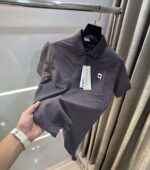 Karl Lagerfled Grey Imported Polo T-Shirt - Image 2