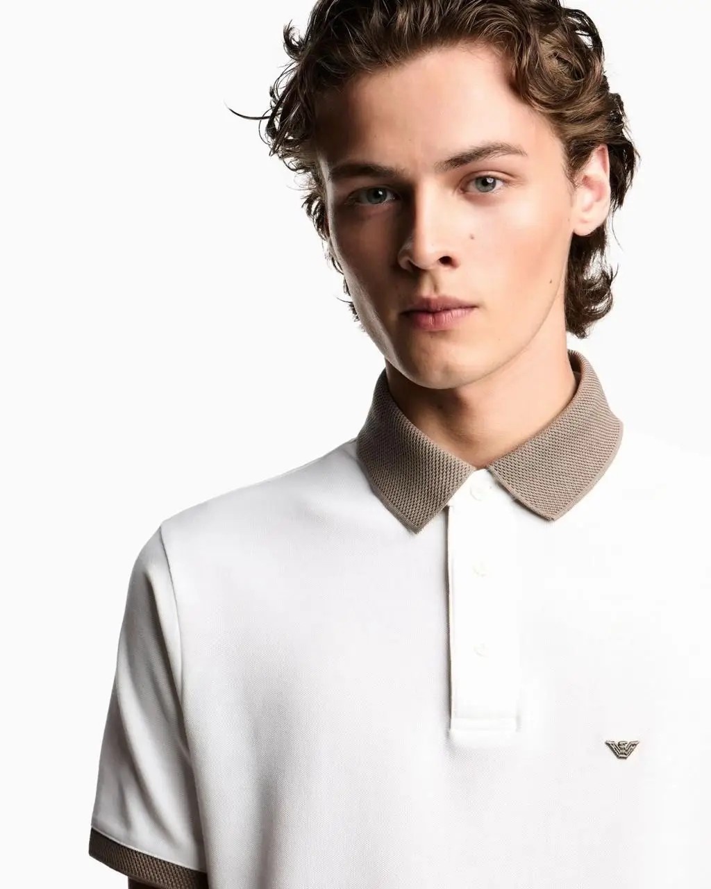 1772711094_vU1raq Emporio Arman i White Premium Polo T-Shirt - Image 1
