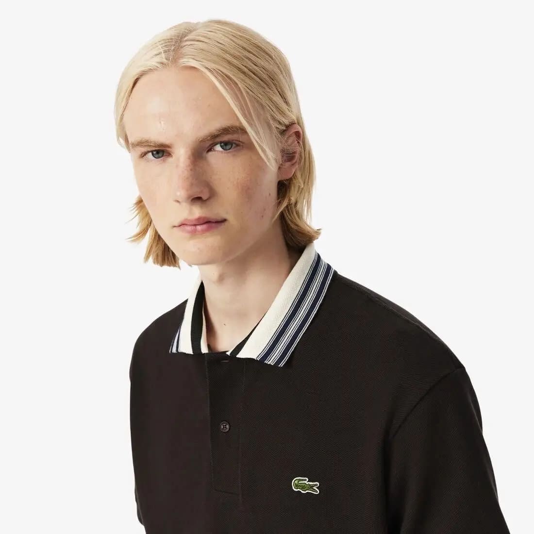 1772878798_5VpSui Lacost e Black Embroidery Logo Premium Polo T-Shirt - Image 1