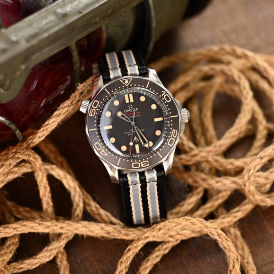 Omega Seamaster Diver 300M Brown Dial Automatic Watch