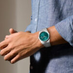 Movado BOLD Minimalist Green Dial Luxury Watch for men