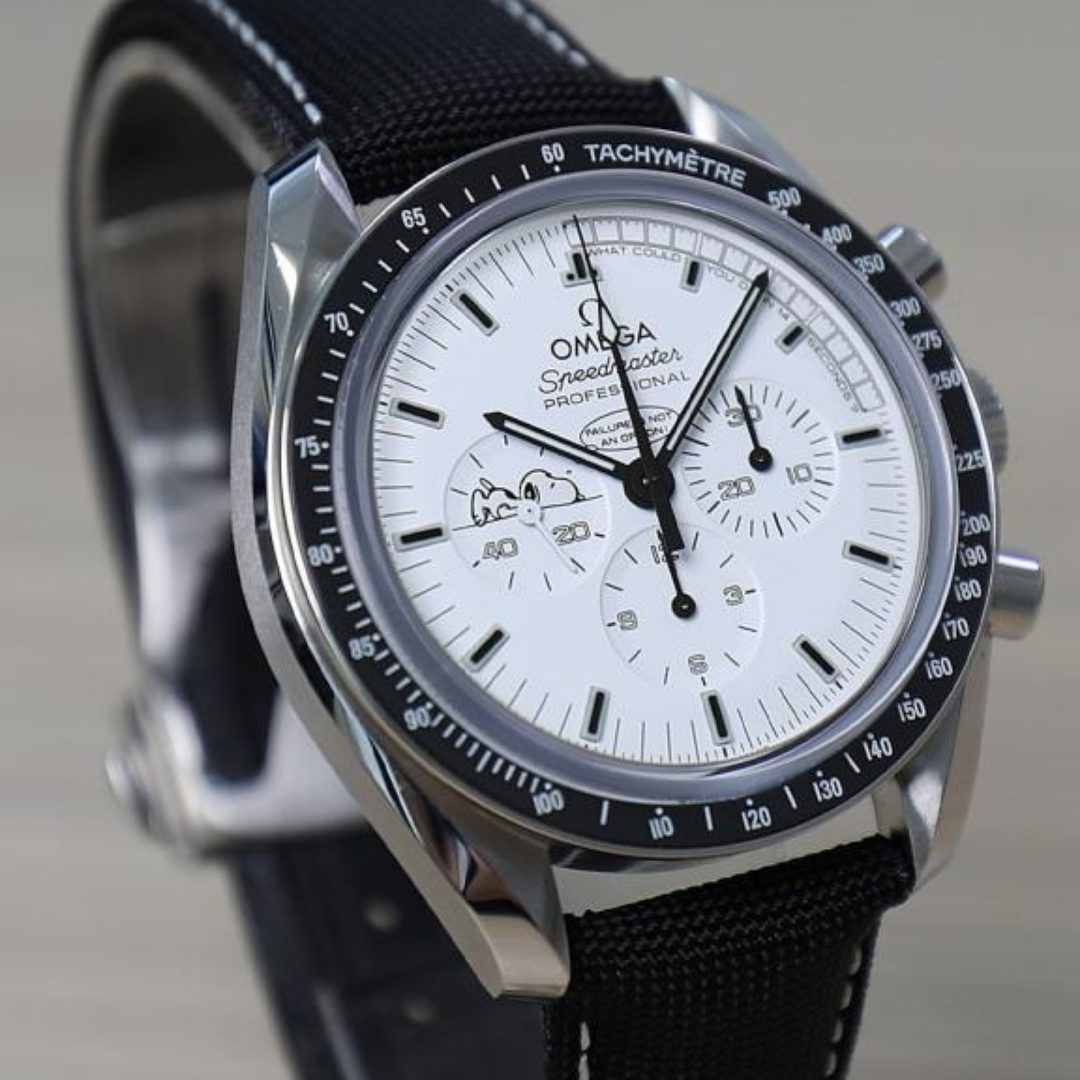 Omega Speedmaster Professional Moonwatch White Dial Chronograph